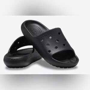CROCS Black Slide Sandals